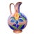 Vintage Mexican Hand Painted Pitcher For Sale