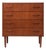 Mid-Century Modern Danish Teak Chest of Drawers, 1960s For Sale
