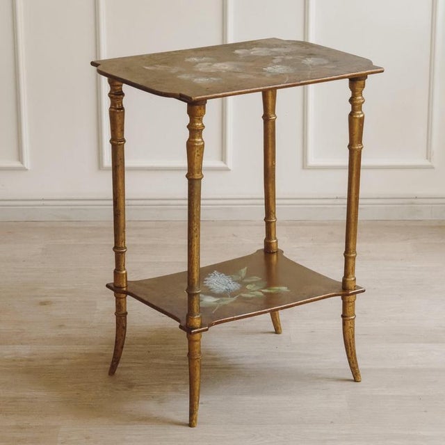 Vintage Belle Époque Side Table, 1900 For Sale - Image 10 of 10
