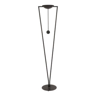 Post Modern Pendulum Torchiere Floor Lamp by Ron Rezek For Sale