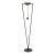 Post Modern Pendulum Torchiere Floor Lamp by Ron Rezek For Sale