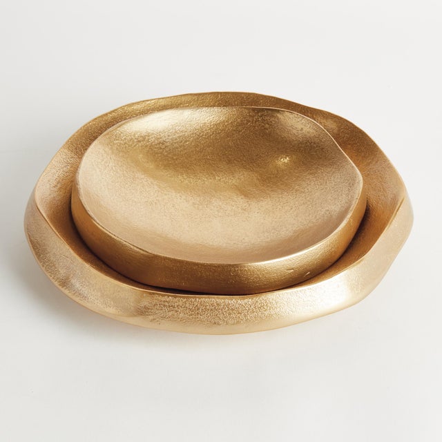 Kenneth Ludwig Chicago Nico Decorative Bowls, Set Of 2 For Sale - Image 4 of 6