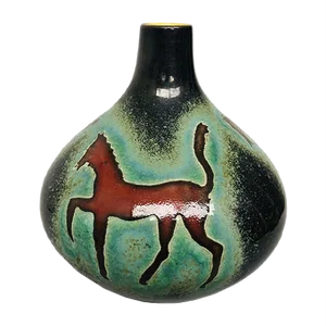 Mid-Century No. 509/18 Ceramic Vase from Foreign, 1950s