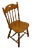 Late 20th Century Set of 4 Ethan Allen Heirloom Nutmeg Maple Colonial Spindle Back Dining Side Chairs 10-6002 For Sale - Image 5 of 13