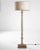 French Provincial Antique French Bleached Oak Floor Lamp For Sale - Image 3 of 12
