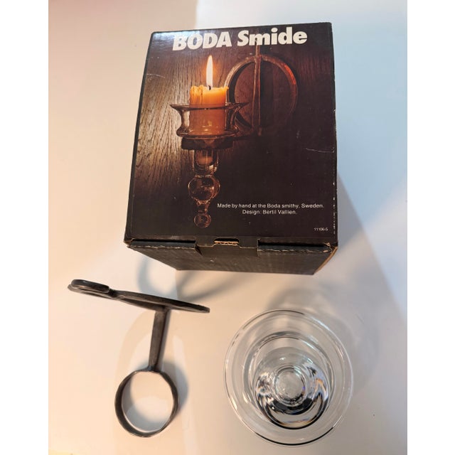 A stunning example of Swedish Mid-Century Modern design, this vintage wall sconce was designed by acclaimed artist Bertil...