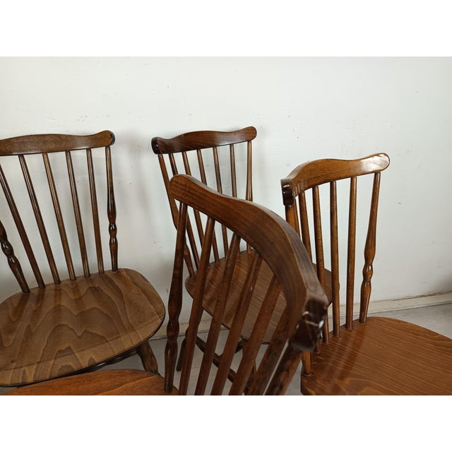 Vintage Tacoma Chair from Baumann, 1970s, Set of 6 For Sale - Image 9 of 17