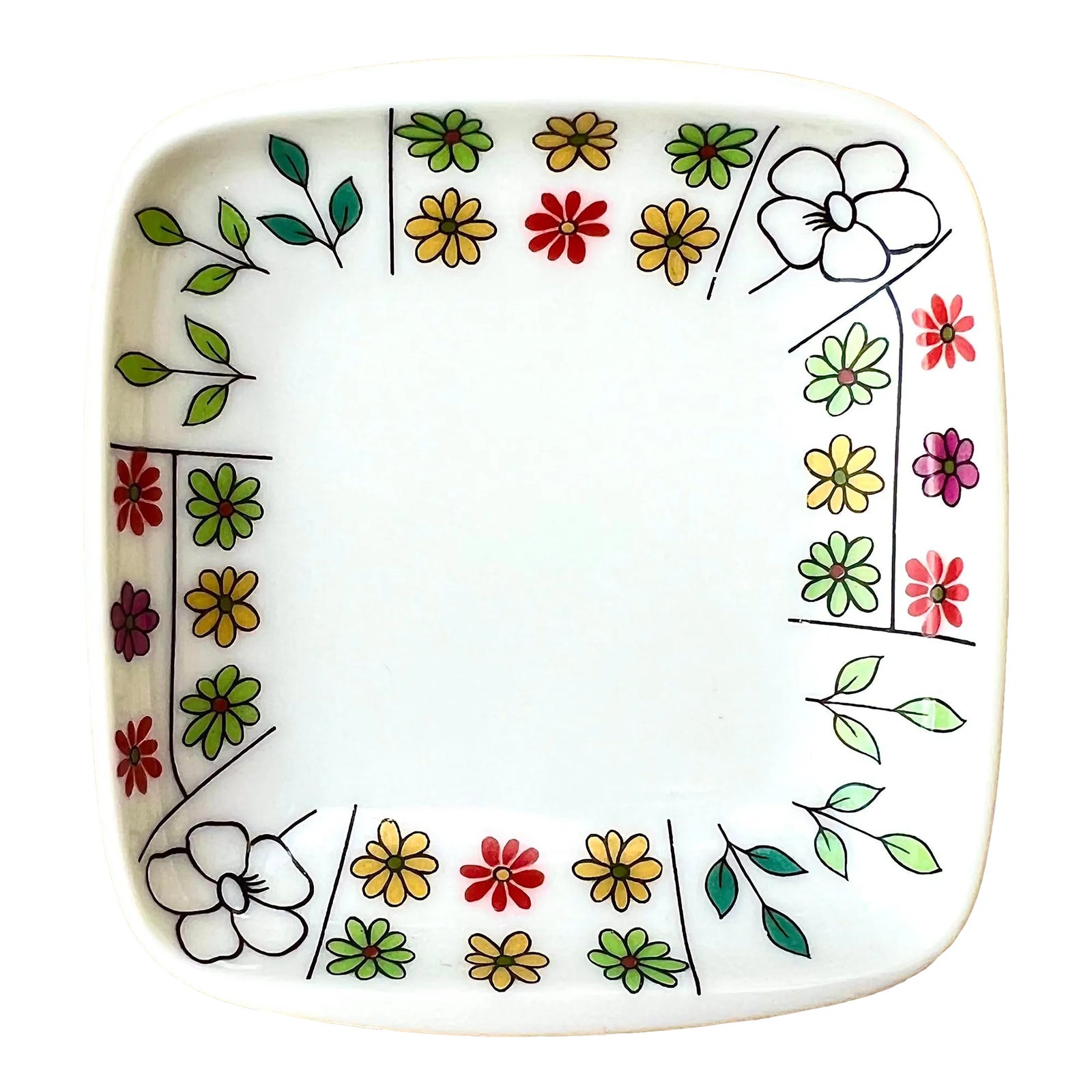 Mid 20th Century German Rosenthal Studio Line Porcelain Dish by