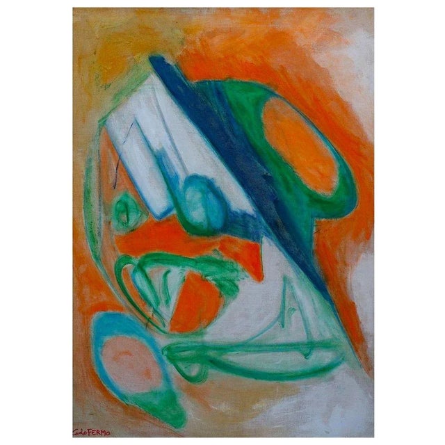 Informal Painting is an original artwork realized by Giorgio Lo Fermo in 2018. Oil on canvas. Perfect conditions. It is a...