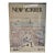 Original 1976 Saul Steinberg "The New Yorker" Framed Poster - 1st Edition For Sale