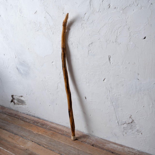 Wood Vernon Edwards Walking Stick, 1980s For Sale - Image 7 of 9