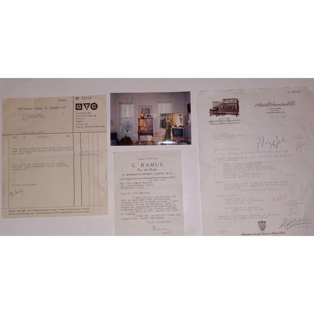 18th Century Mahogany Fall-Front Desk Cabinet on Separate Stand - With Dovetailed Drawers For Sale - Image 10 of 10