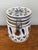 Blue Late 20th Century Hand Painted Blue and White Delft Style Canister With Latch Lid For Sale - Image 8 of 8