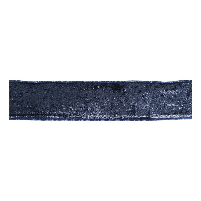 Velvet Wired Ribbon (Set of 2) For Sale