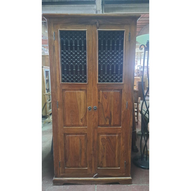 Vintage Teak Cabinets, 1970s, Set of 2 For Sale - Image 3 of 6