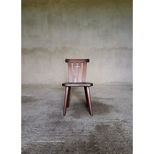 Set of 6 iconic göran malmwall dining chairs in solid pine. Made by renowned swedish cabinetmakers karl andersson & söner...