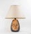 Vintage Table Lamp Art Déco Style, Italy 1970s. Ceramic, metal, plastic and fabric (lampshade). Very good condition. Up to...
