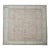 Pink Square Antique Turkish Oushak Square Rug - 11'10" x 12'5" For Sale