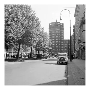 Wilhelm Marx Skyscraper at Duesseldorf City Centre, Germany 1937