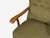 Danish Modern, Highback Lounge Chair, Elm, Wool, Denmark, 1950s For Sale In New York - Image 6 of 12
