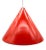 Vintage Red Pendant Light by Arne Jacobsen for Louis Poulsen, 1950s For Sale