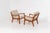 Senator Easy Chairs by Ole Wanscher for France & Son, Set of 2 For Sale - Image 12 of 18