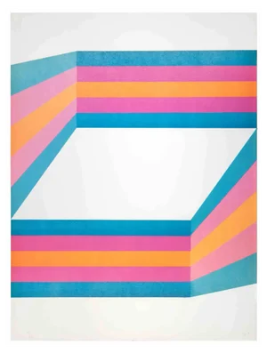 Renato Livi, Perspective, Lithograph, 1971