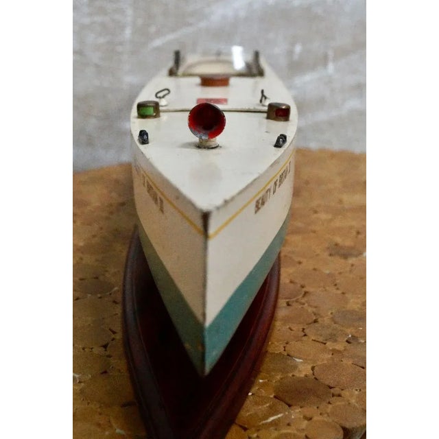 Bassett Lowke Model Motor Boat by Bing British, 1932 For Sale - Image 10 of 14