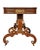 Regency Rosewood and Brass Inlaid Writing Table For Sale In Boston - Image 6 of 13