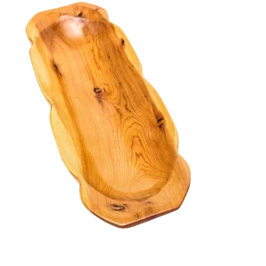 Modern Organic Thuya Wood Tray