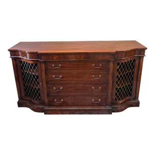 1920s Antique Mahogany Sideboard For Sale