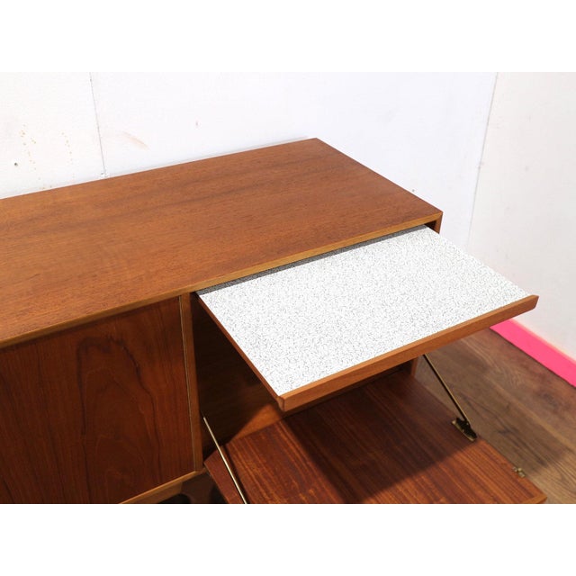 1960s Mid Century Modern Vintage Teak Sideboard Credenza by McIntosh For Sale - Image 11 of 15