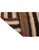 1960s Brown Striped Vintage Kilim Rug - 3`2″ X 6`11″ For Sale - Image 5 of 6