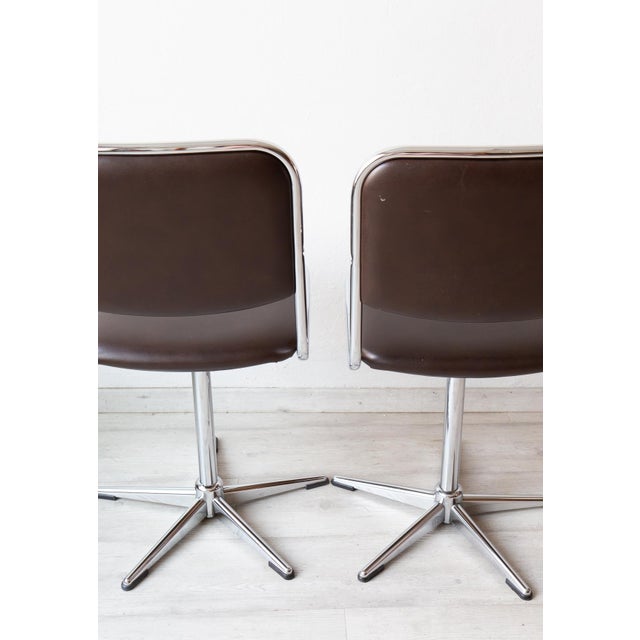 Set of Belgian Office Chairs by Unic Design, 1970 For Sale - Image 6 of 12