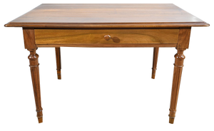 Louis XVI Style Walnut Desk, 1900s