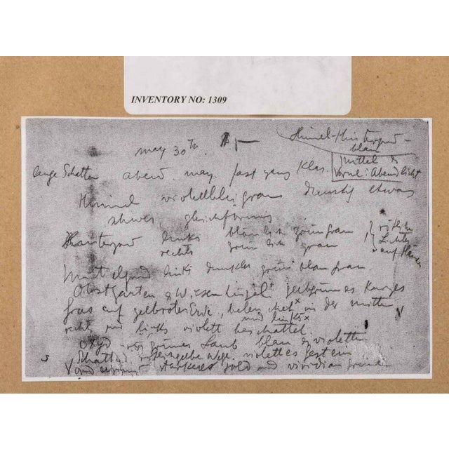 Oscar F. Bluemner Landscape Scenes Graphite, 2 For Sale - Image 12 of 12