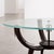 Coffee Italian Mid-Century Wood Coffee Table Glass in Style of Fontana Arte, 1950s For Sale - Image 8 of 8