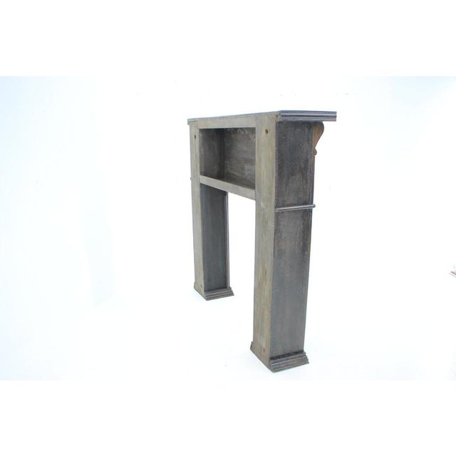 Oak Fireplace Mantel, 1950s For Sale - Image 11 of 18