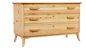 Mid-Century Swedish Pine Chest of Drawers, 1960