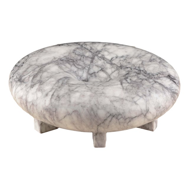 Marble Elevated Bowl by Nina Magon For Sale