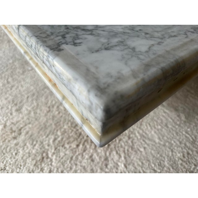 Stone Vintage Italian Marble Coffee Table, 1970s For Sale - Image 7 of 13