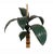 Hollywood Regency Pair of Hollywood Regency Italian Tole Palm Tree Table Lamps For Sale - Image 3 of 12
