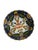 Vintage Tichelaar Makkum Hand-Painted Small Wall Plates, 1960s, Set of 5 For Sale - Image 3 of 9
