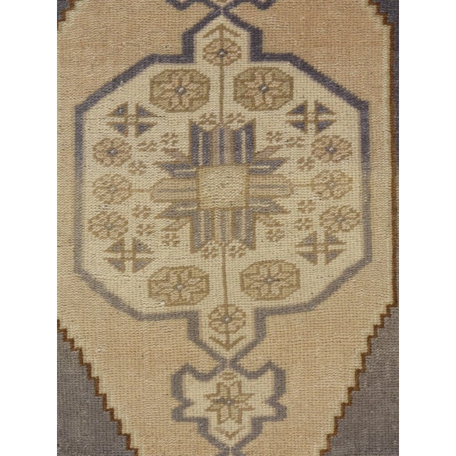 Traditional A Vintage Turkish Yastik Rug 1'11 X 3'5 For Sale - Image 3 of 4