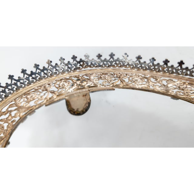 19th Century Victorian Silverplate Centerpiece Jardiniere Planter For Sale - Image 13 of 14