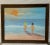 Impressionistic Seascape "Let's Go Swimming" Oil Painting on Canvas by Danos, Framed For Sale - Image 10 of 10