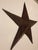 Vintage Americana large rusty barn star wall hanging, a cool piece that's the real deal, not a new piece made to look old....
