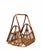 Magazine Basket in Rattan and Bambu', Italy 1960s Handcrafted from sturdy woven rattan, it features an intricate basket...