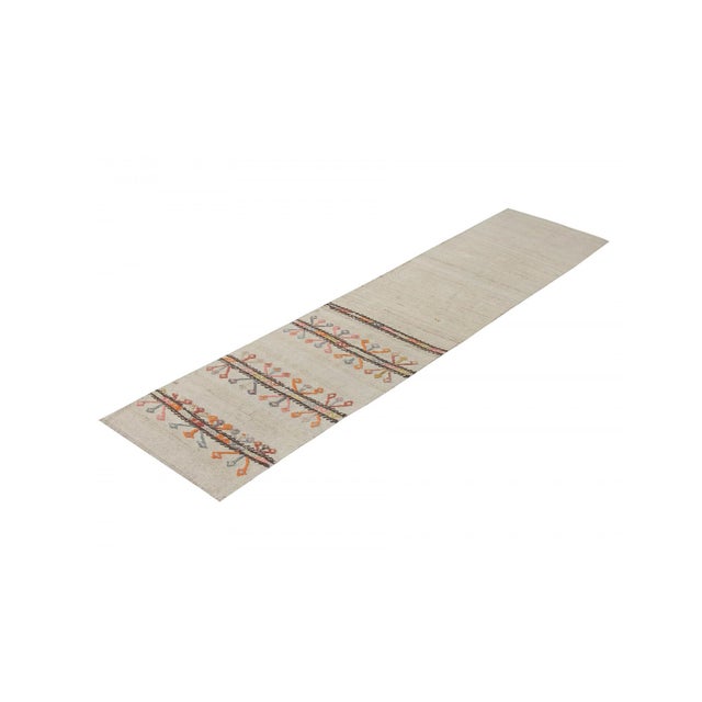 Small Vintage Kilim Runner Rug - 2`0" X 8`11" For Sale - Image 4 of 6