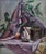 Traditional Original 1940's Oil on Canvas Still Life Painting For Sale - Image 3 of 3